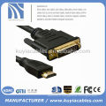 2M GOLD HDMI TO DVI CABLE 1080p